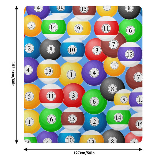 220gsm Sherpa Fleece Throw Blanket-50"×60"