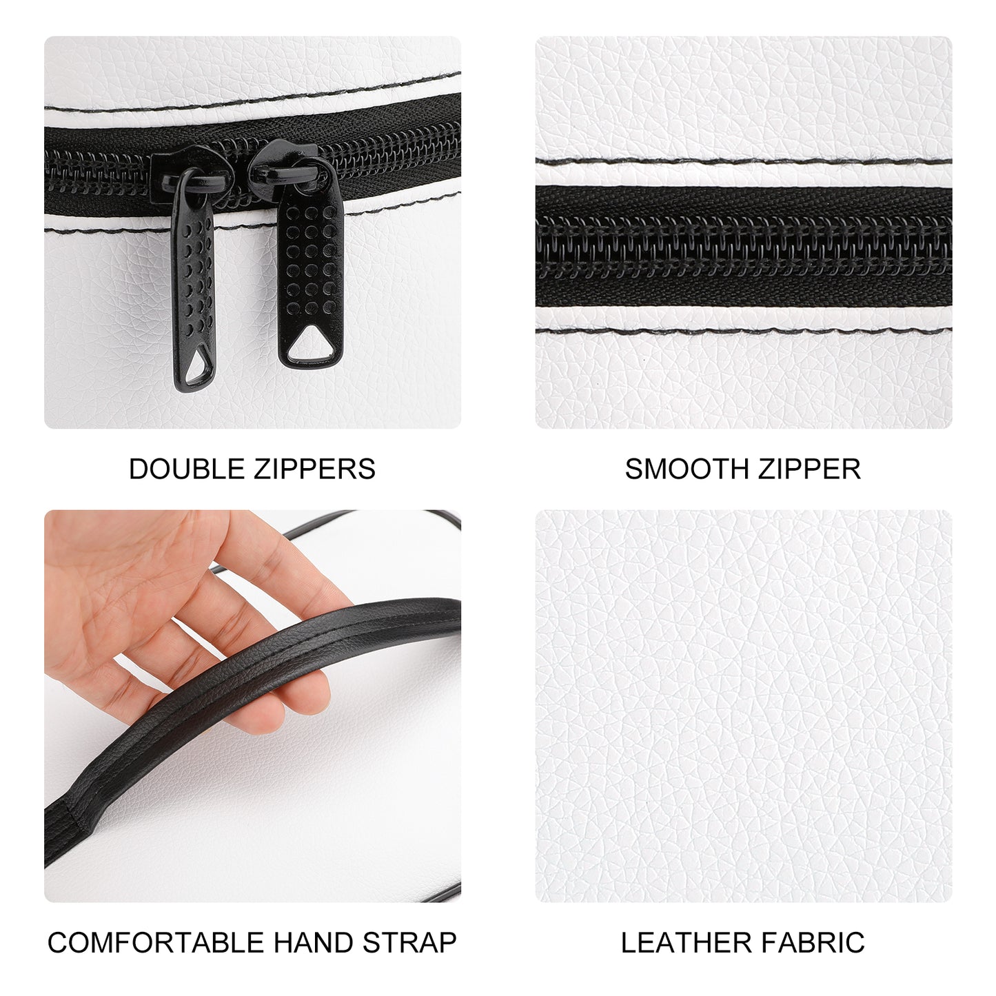 Make-up bag with Pool Ball Pattern