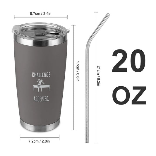 20oz Silver Rim Car Cup(All-Over Printing)