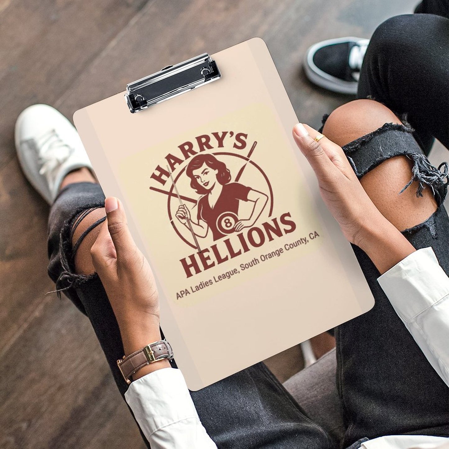 Team Harry's Hellions Acrylic Clipboard (A4)