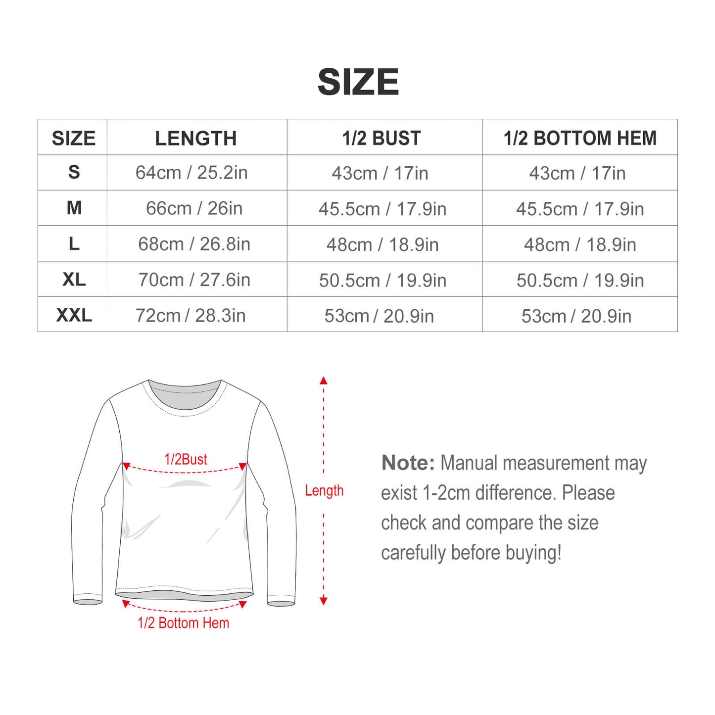 Women's Long Sleeve Sun Protection Shirt-UPF 40 UV Rash Guard for Hiking(All-over Printing)