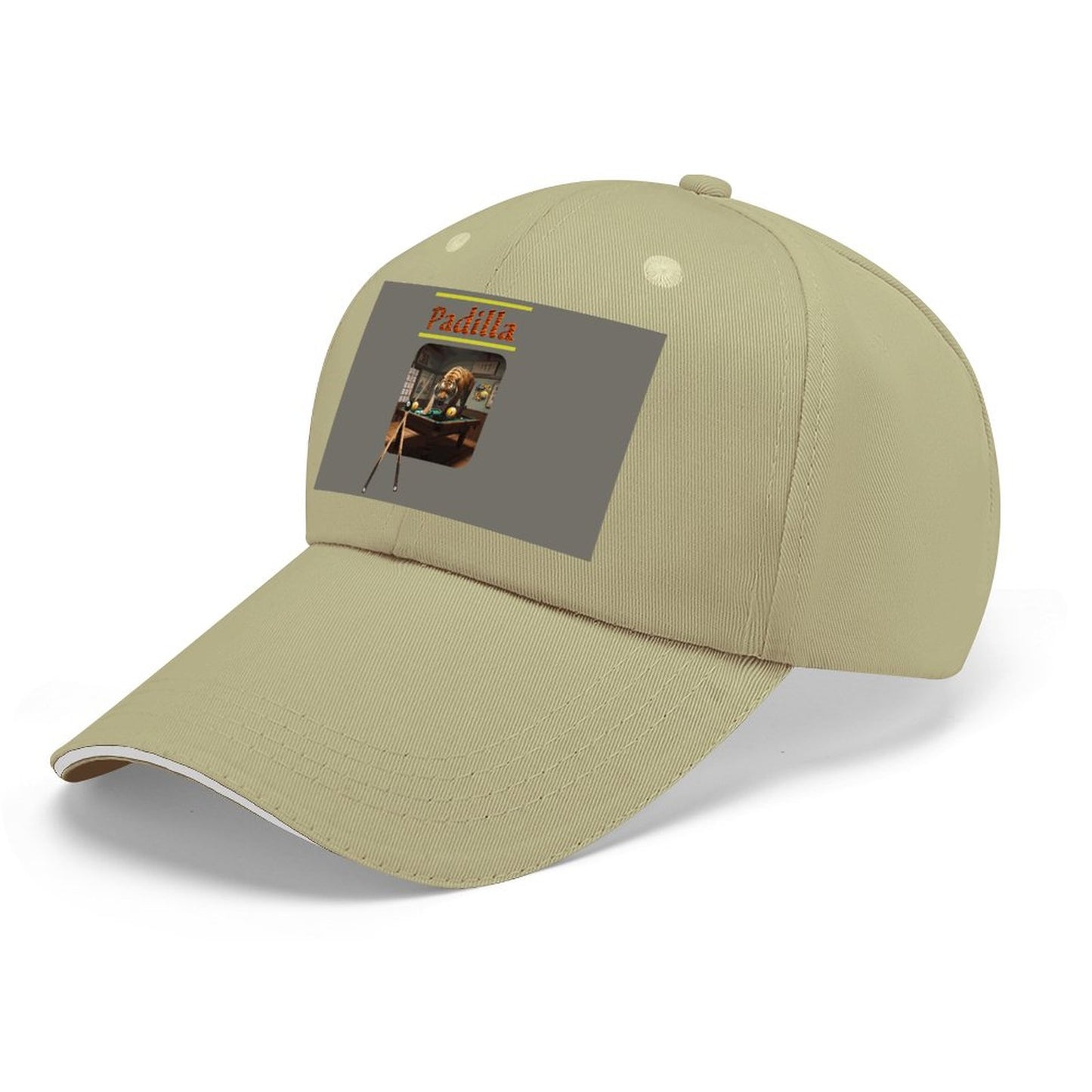 Baseball Cap for Men Women Curved Visor Sandwich