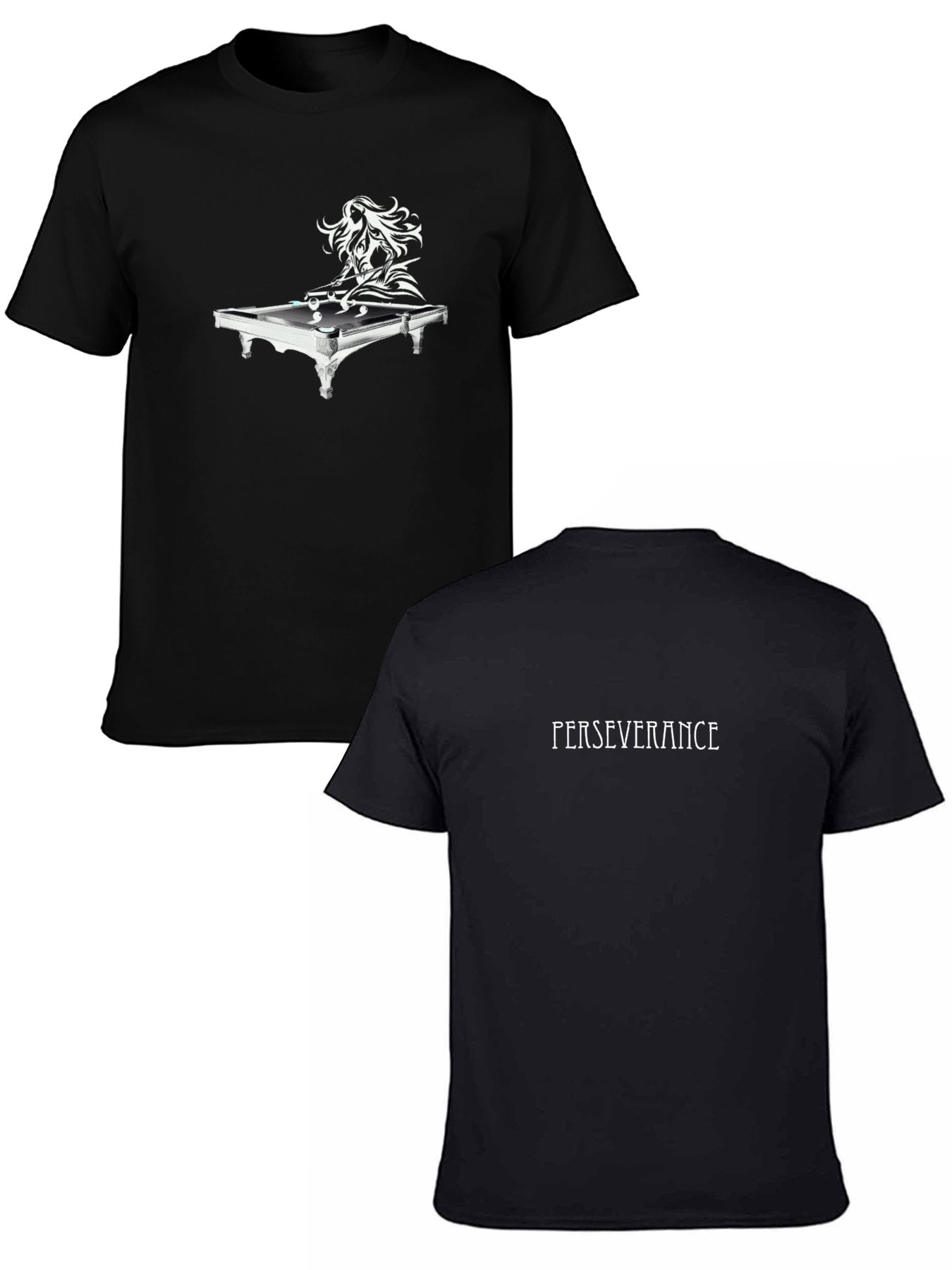 Perseverance Short Sleeve Cotton Crewneck T-Shirt