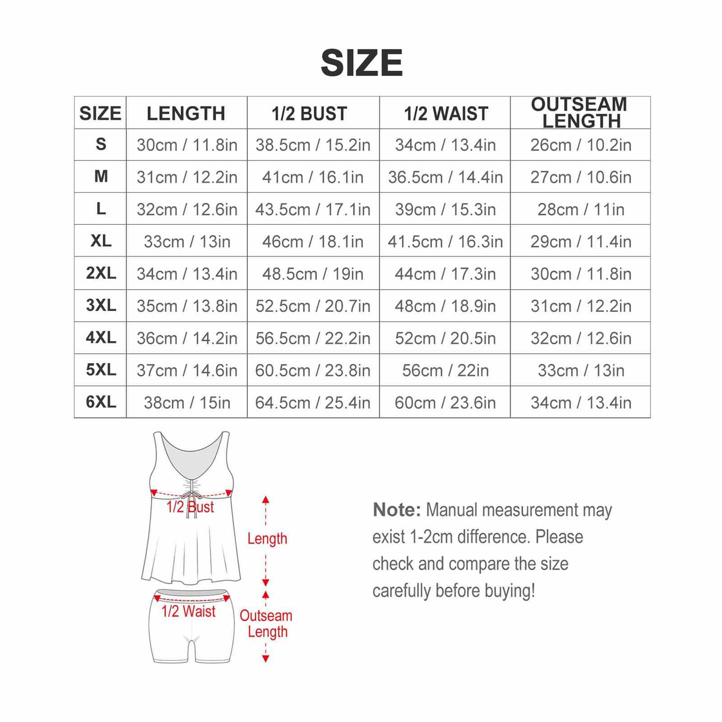 Bubbles and Billiards - 2-Piece Women's Tankini Swimsuit