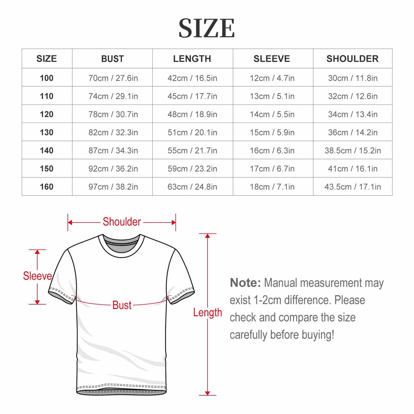 Perseverance Short Sleeve Kid Cotton T-Shirt Tee