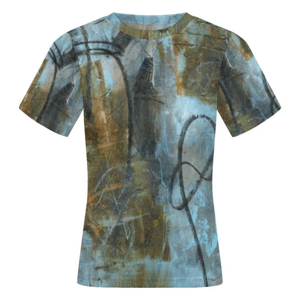 100gsm Short Sleeve Mesh T-Shirt(All-Over Printing)