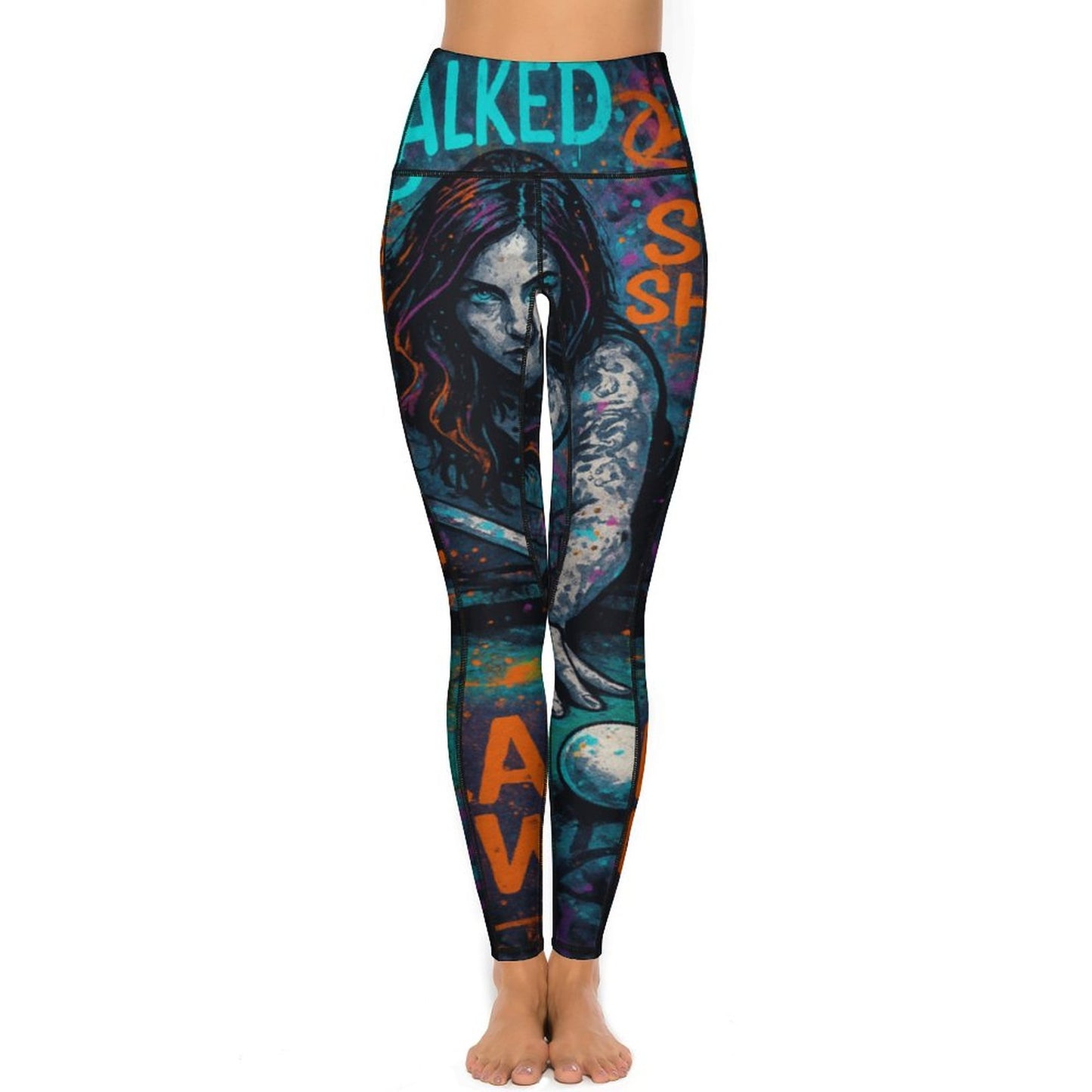 Chalked Up – Women’s Yoga Pants with Pockets