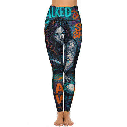 Chalked Up – Women’s Yoga Pants with Pockets