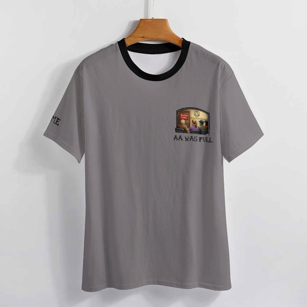 "AA Was Full" - Women’s Short Sleeve Performance T-Shirt – Soft Stretch, Breathable Fit