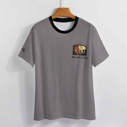 "AA Was Full" - Women’s Short Sleeve Performance T-Shirt – Soft Stretch, Breathable Fit