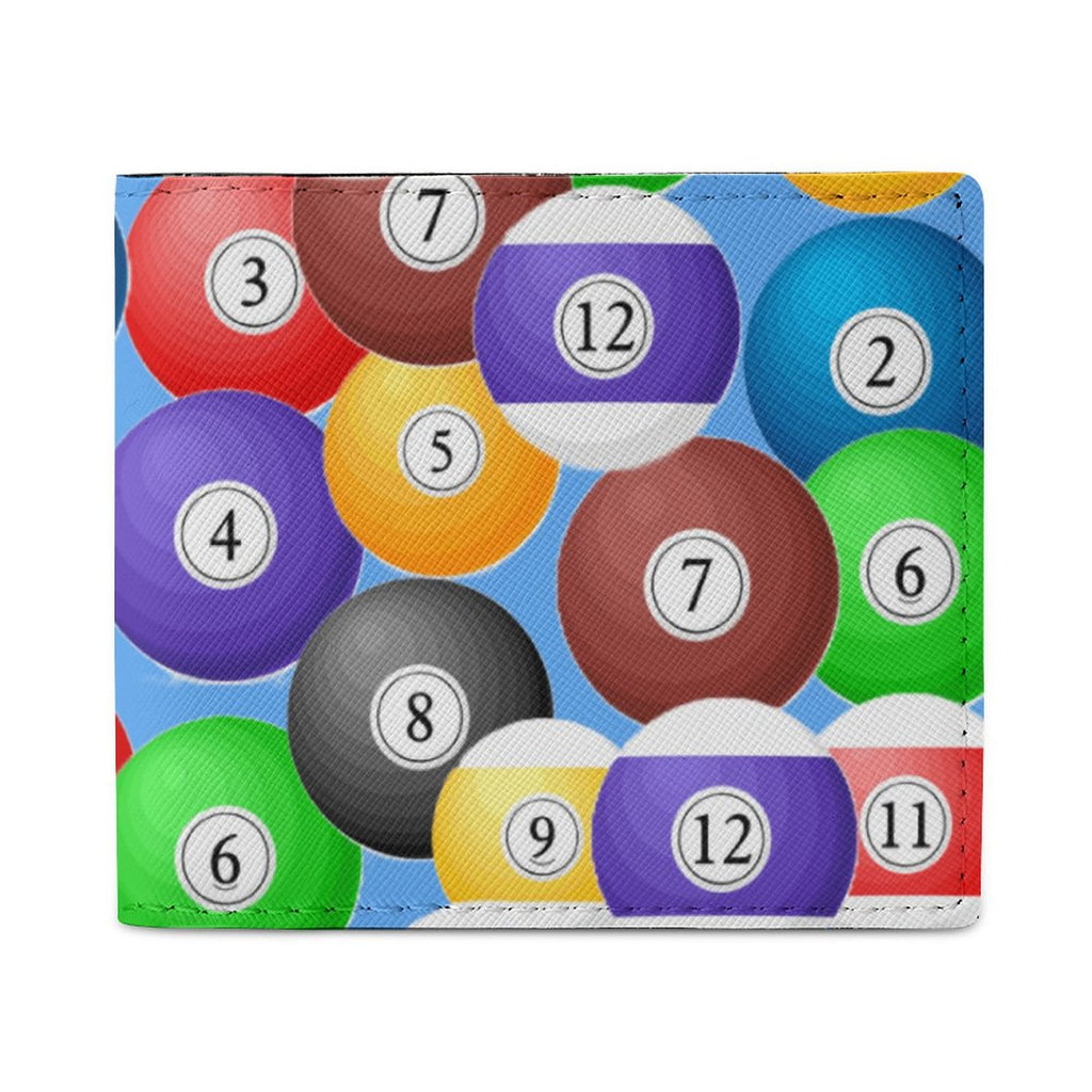 Pool Balls Collection: Card Holder Wallet