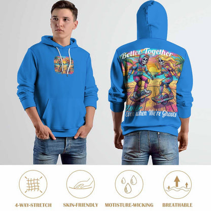 City Collection - “Better Together — Even When We’re Ghosts” Unisex Hoodie Sweatshirt