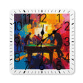 Square Wall Clock-9.8"x9.8"/25x25cm
