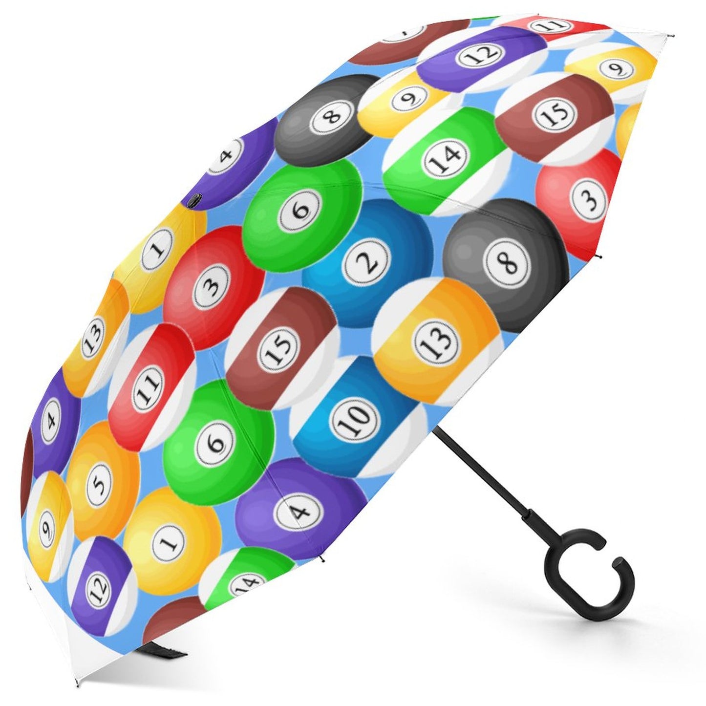 Pool Balls Collection: Car Reverse Umbrella