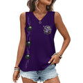 The Villains V Neck Tank Top