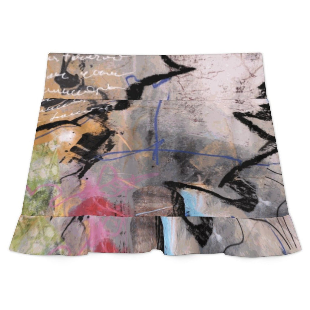 City Collection - Premium Ruffled Yoga Skort with Pockets