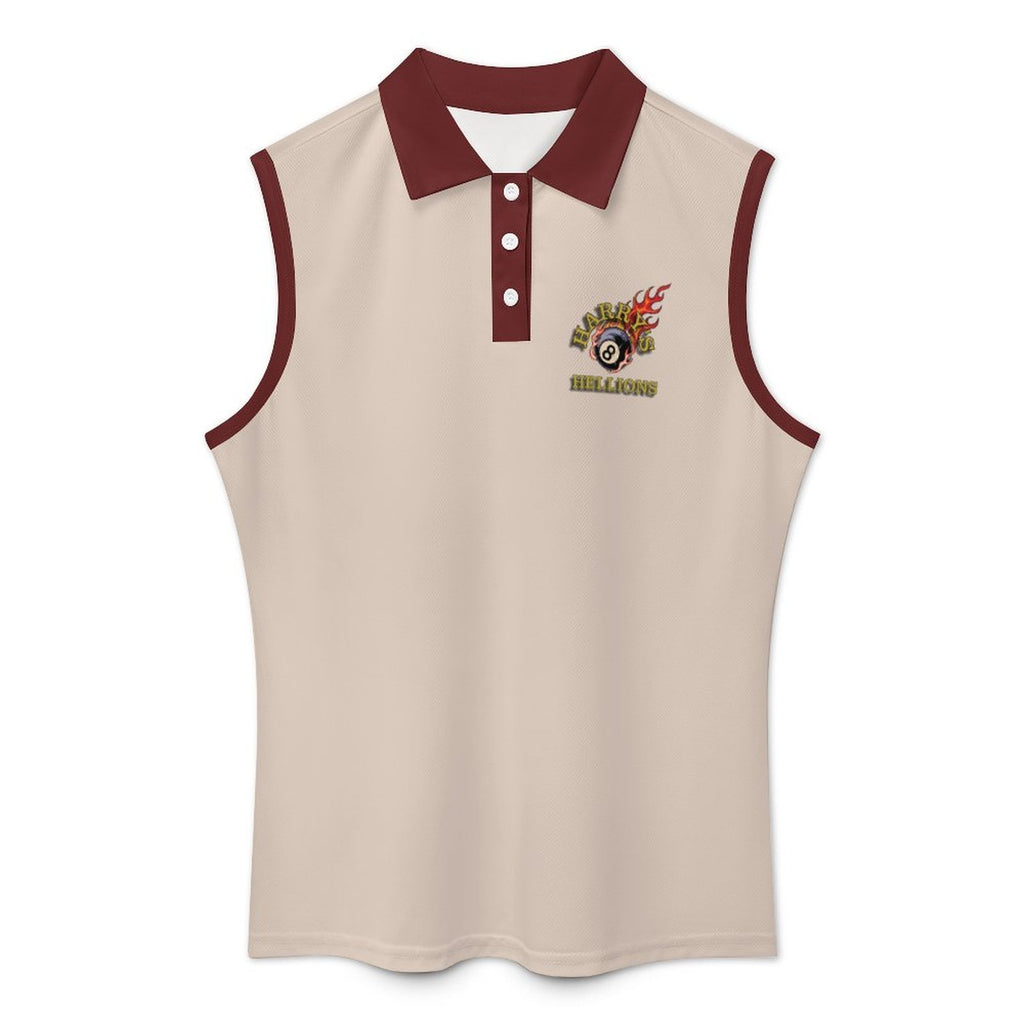 Harry's Hellions Women's Sleeveless Polo Shirt