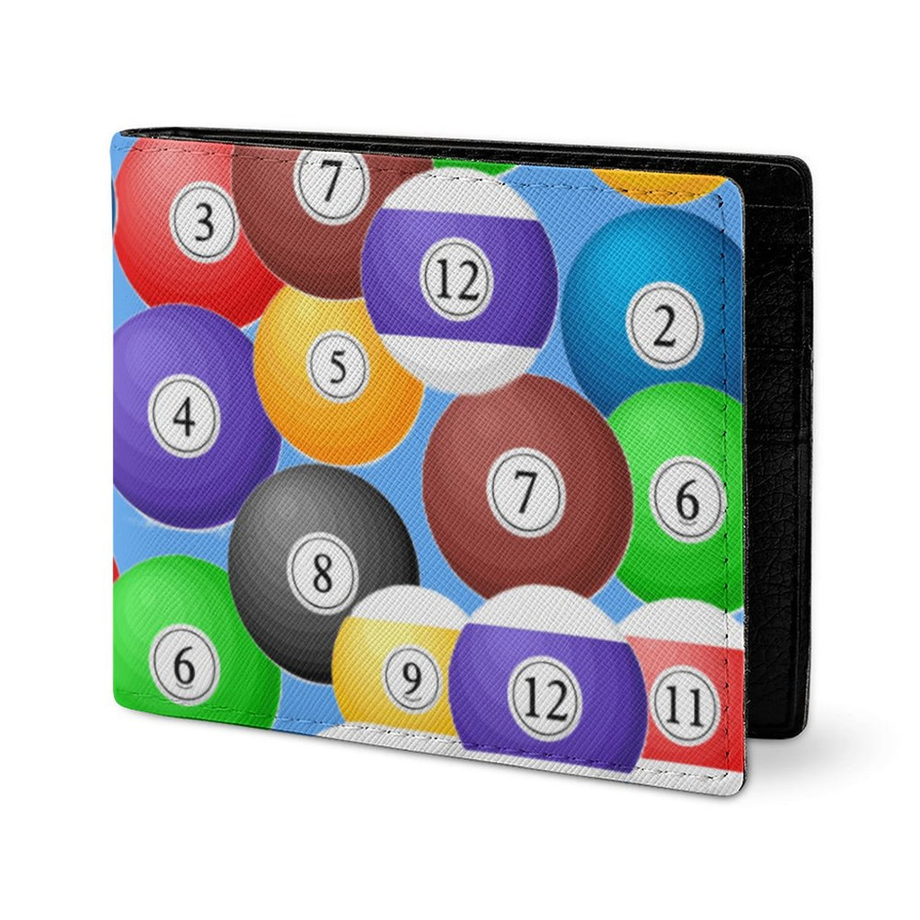 Pool Balls Collection: Card Holder Wallet