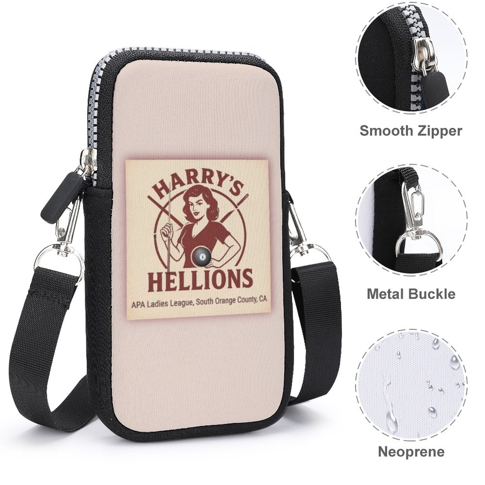 Harry’s Hellions Cell Phone Crossbody Pouch