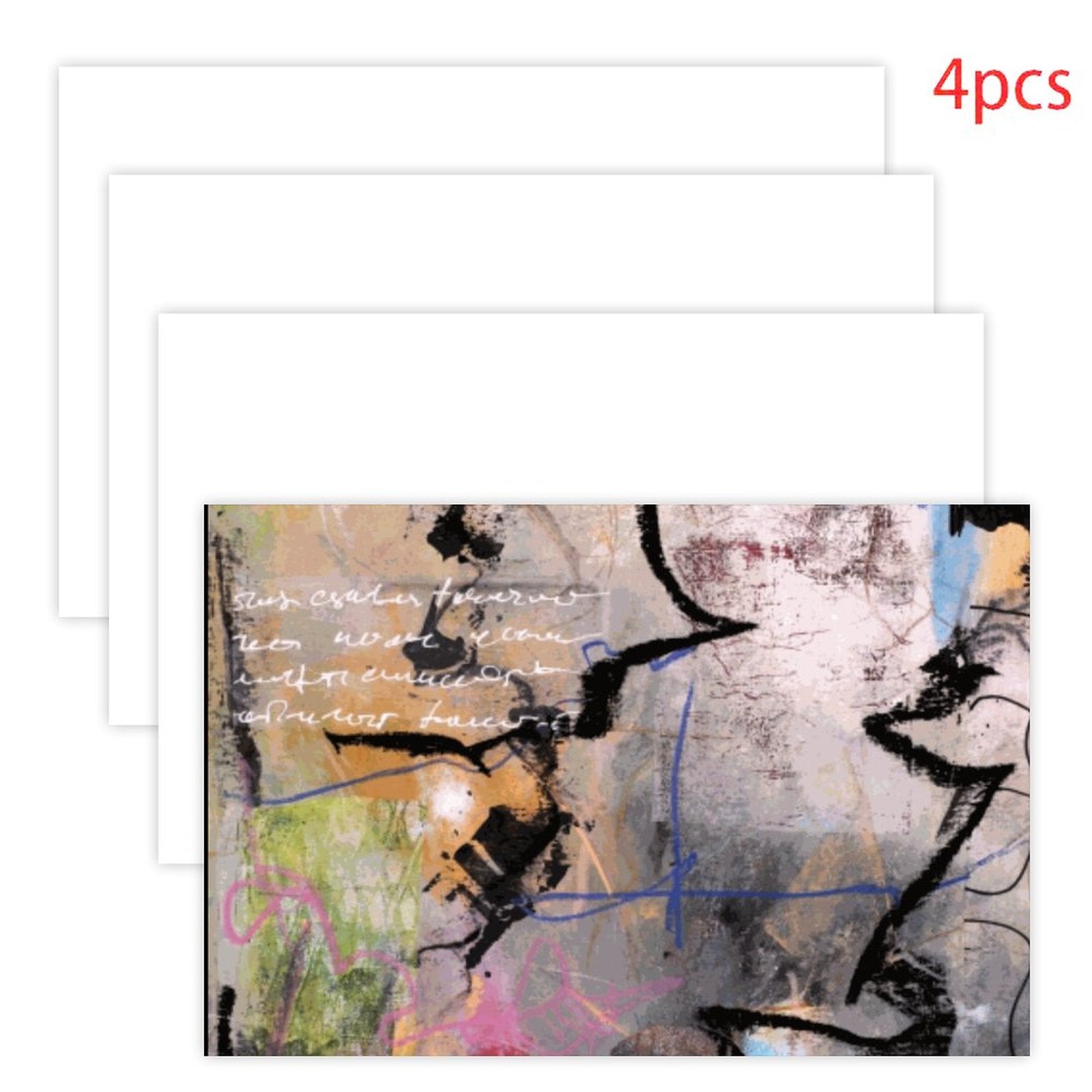 Chalk Dust - Premium Flax Placemat & Desk Mat
