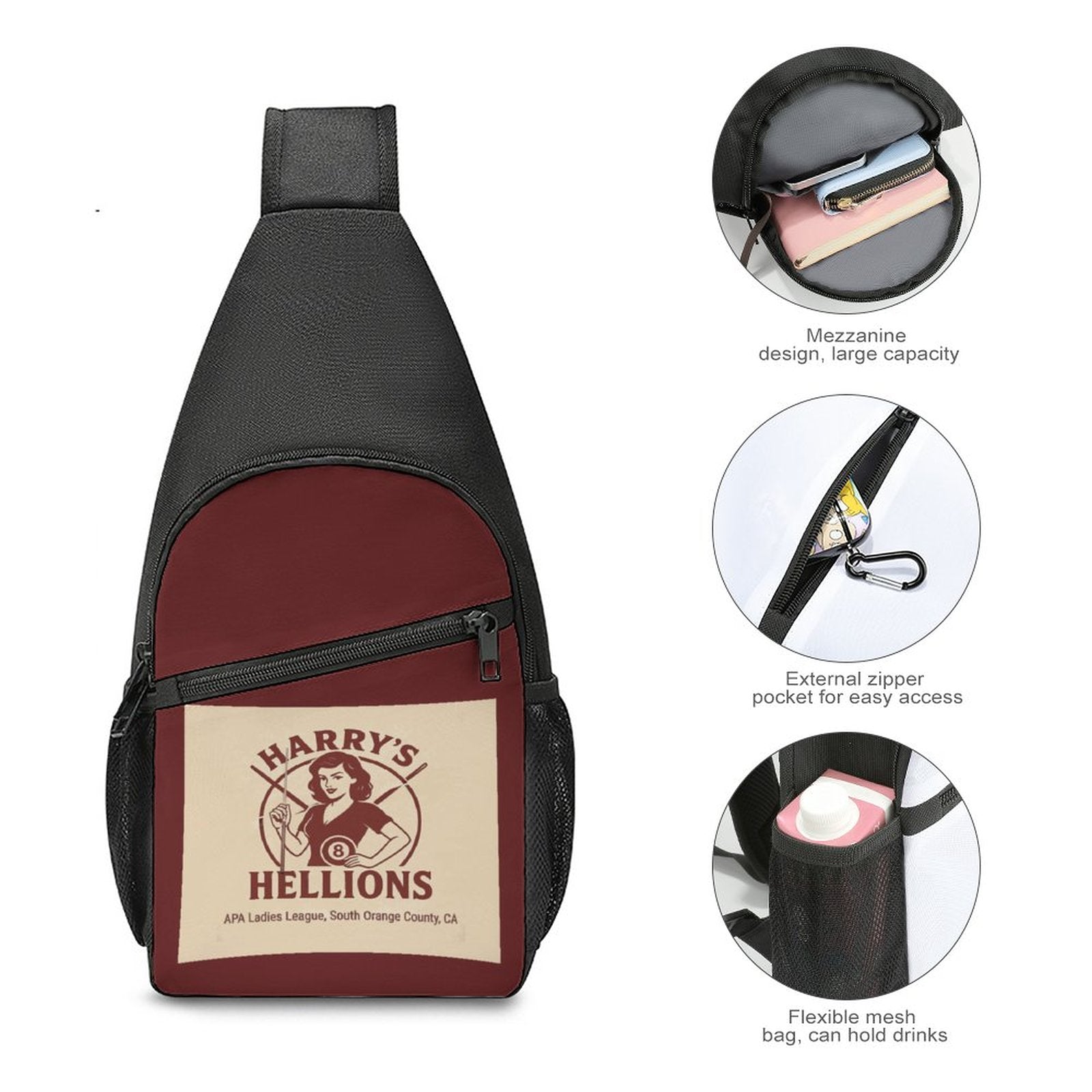 Harry’s Hellions Single-Shoulder Sling Bag