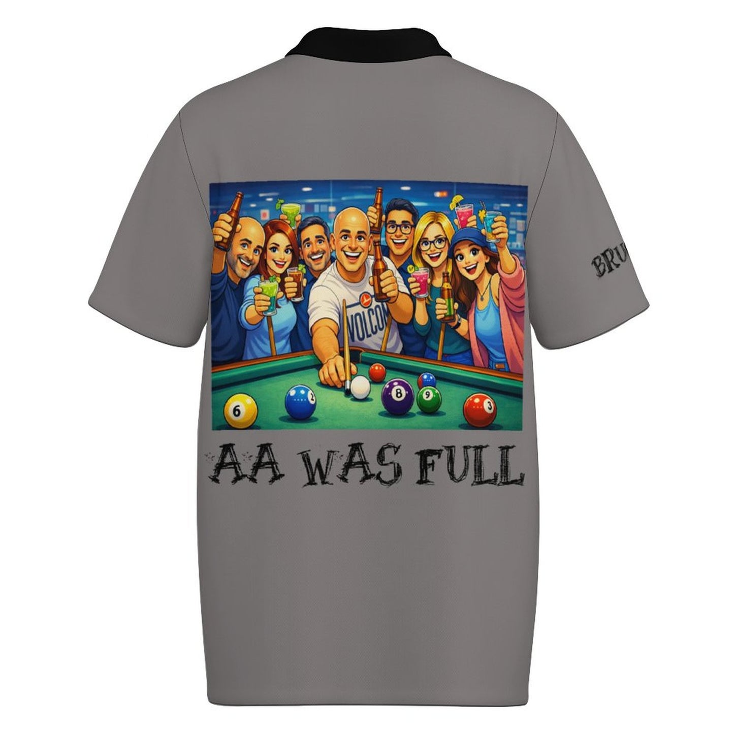 AA Was Full - Men's Quick Dry Performance POLO Shirt -