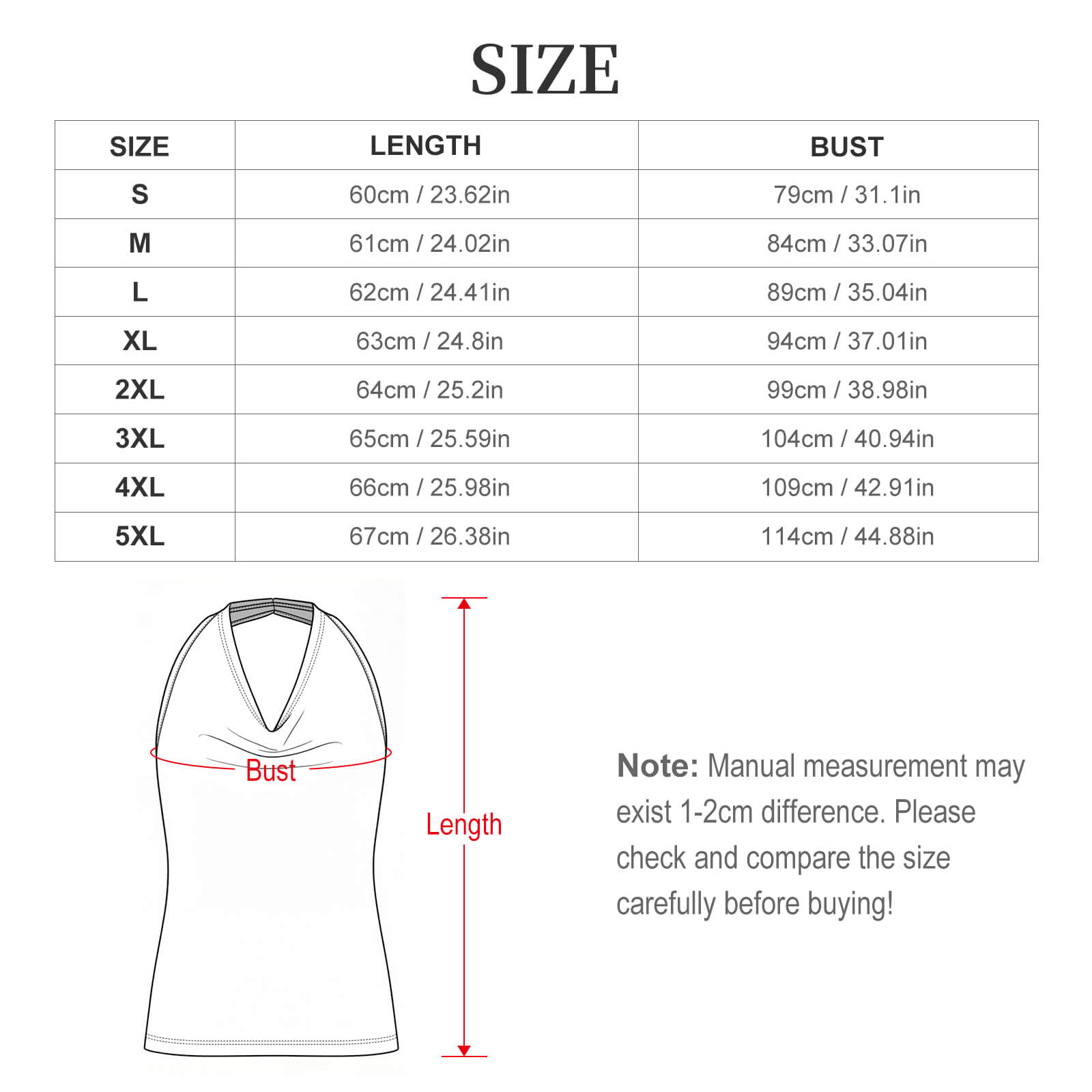 180gsm Women's Halter Tank Top(All-Over Printing)