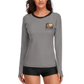 "AA Was Full" Women’s Long Sleeve Sun Protection Performance Shirt – Ice Silk Cooling, UPF 40