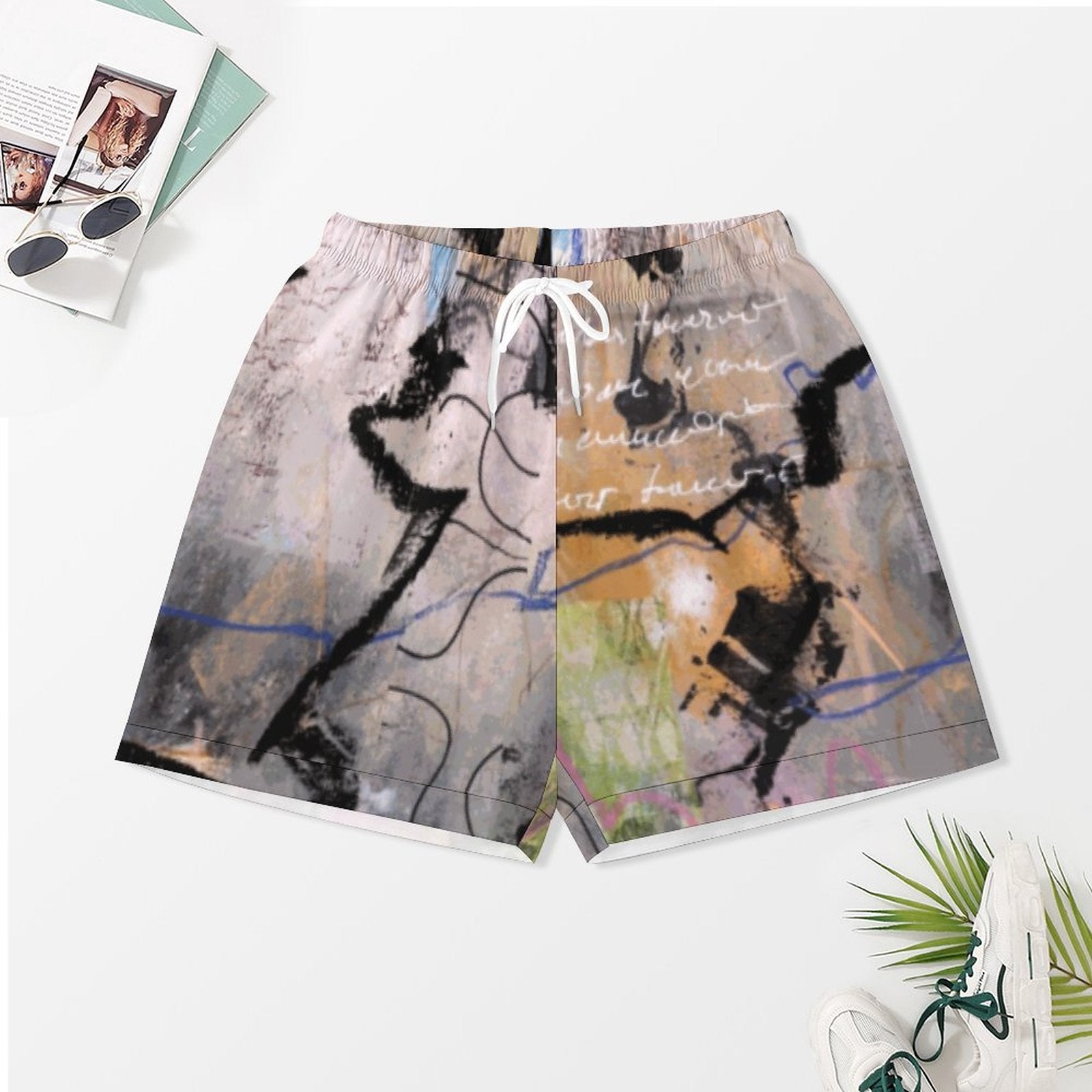 City Collection - Women's Satin Pajama Set (Worn-Effect)