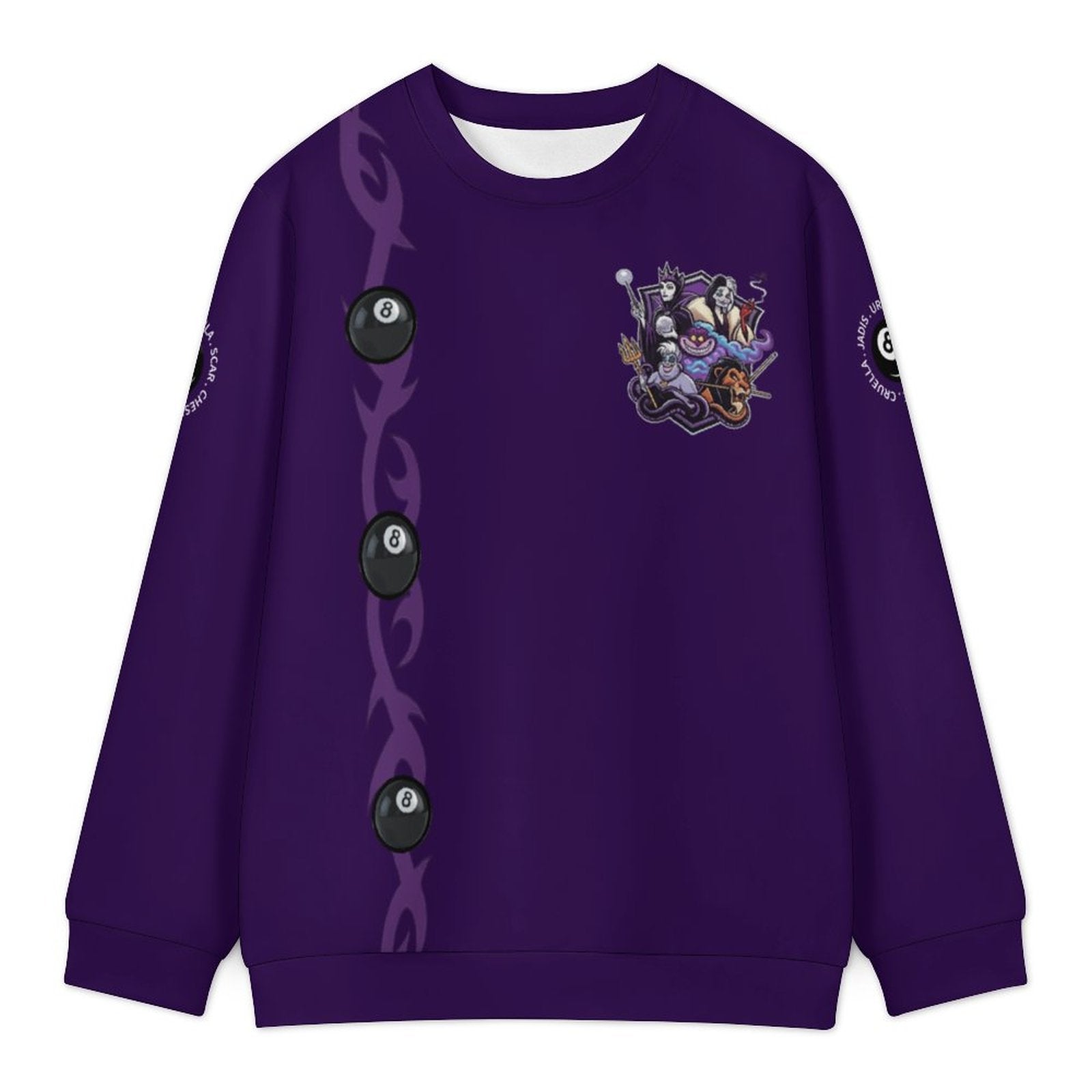 The Villains Casual Crew Neck Men's Sweatshirt