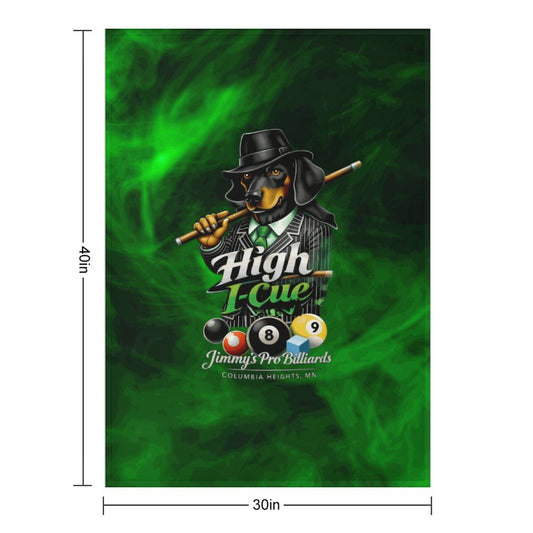 High I-Cue MN Flannel Throw Blanket for Bedroom-30"×40"