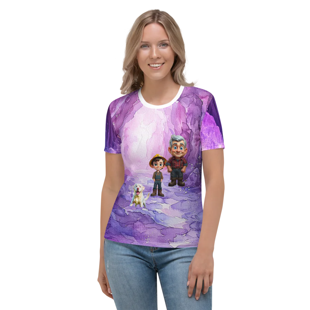 Adventures of Jayden and Papa Women's Crew Neck T-Shirt