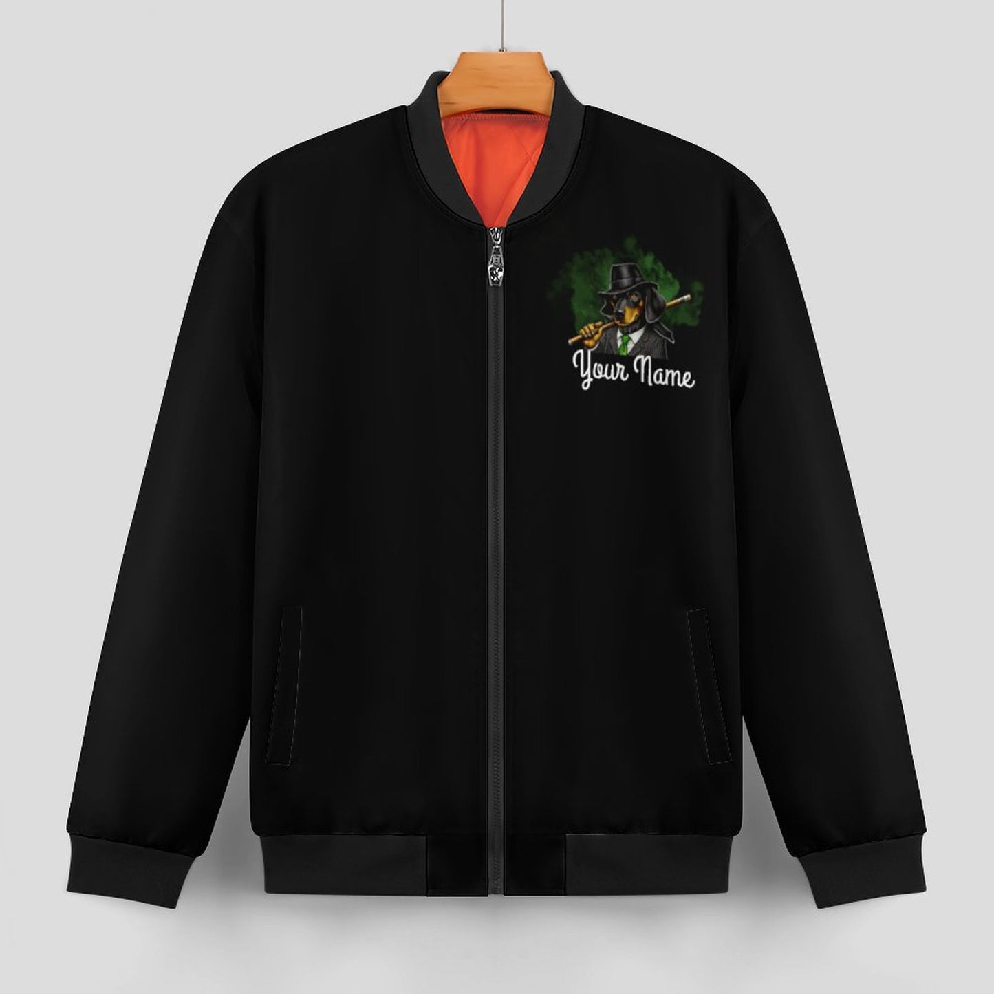 High I-Cue MN Zipper Bomber Jacket