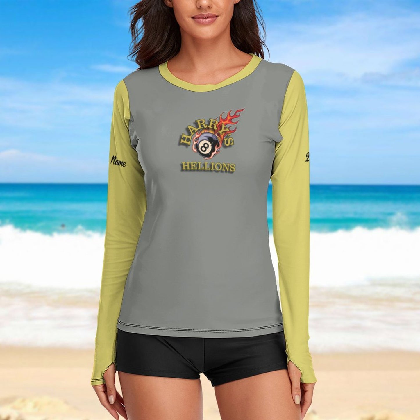 Women's Long Sleeve Sun Protection Shirt-UPF 40 UV