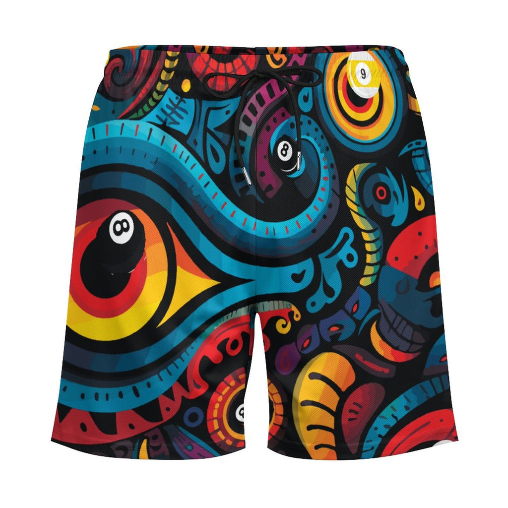 Men's Hawaiian shorts with 4 Pockets