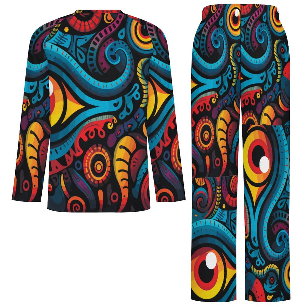Dead Stroke Men's Raglan Sleeve Pajama Set