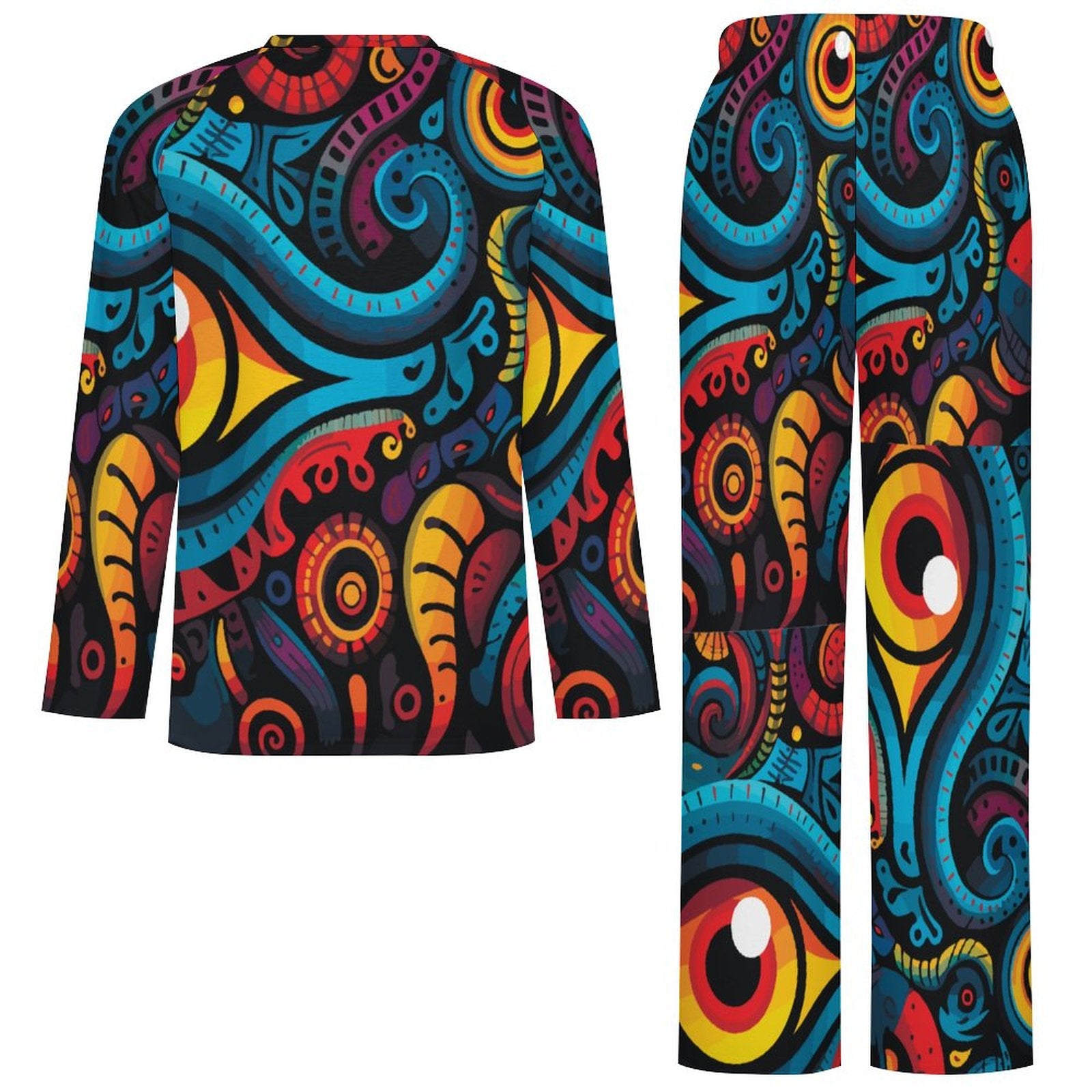 Dead Stroke Men's Raglan Sleeve Pajama Set