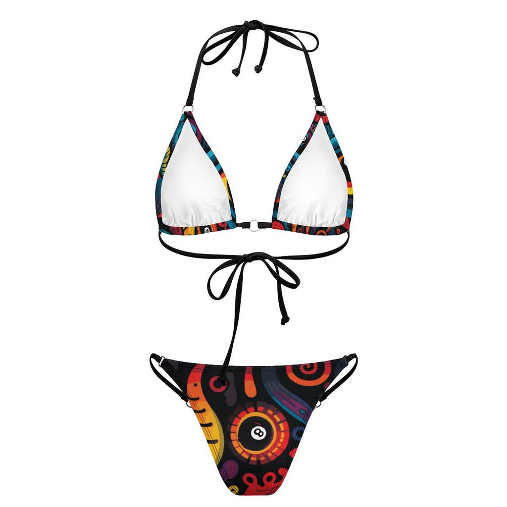2-Piece Bikini Swimwear(All-Over Printing)
