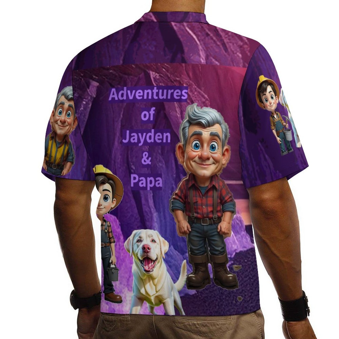 Mens JTW button down shirt