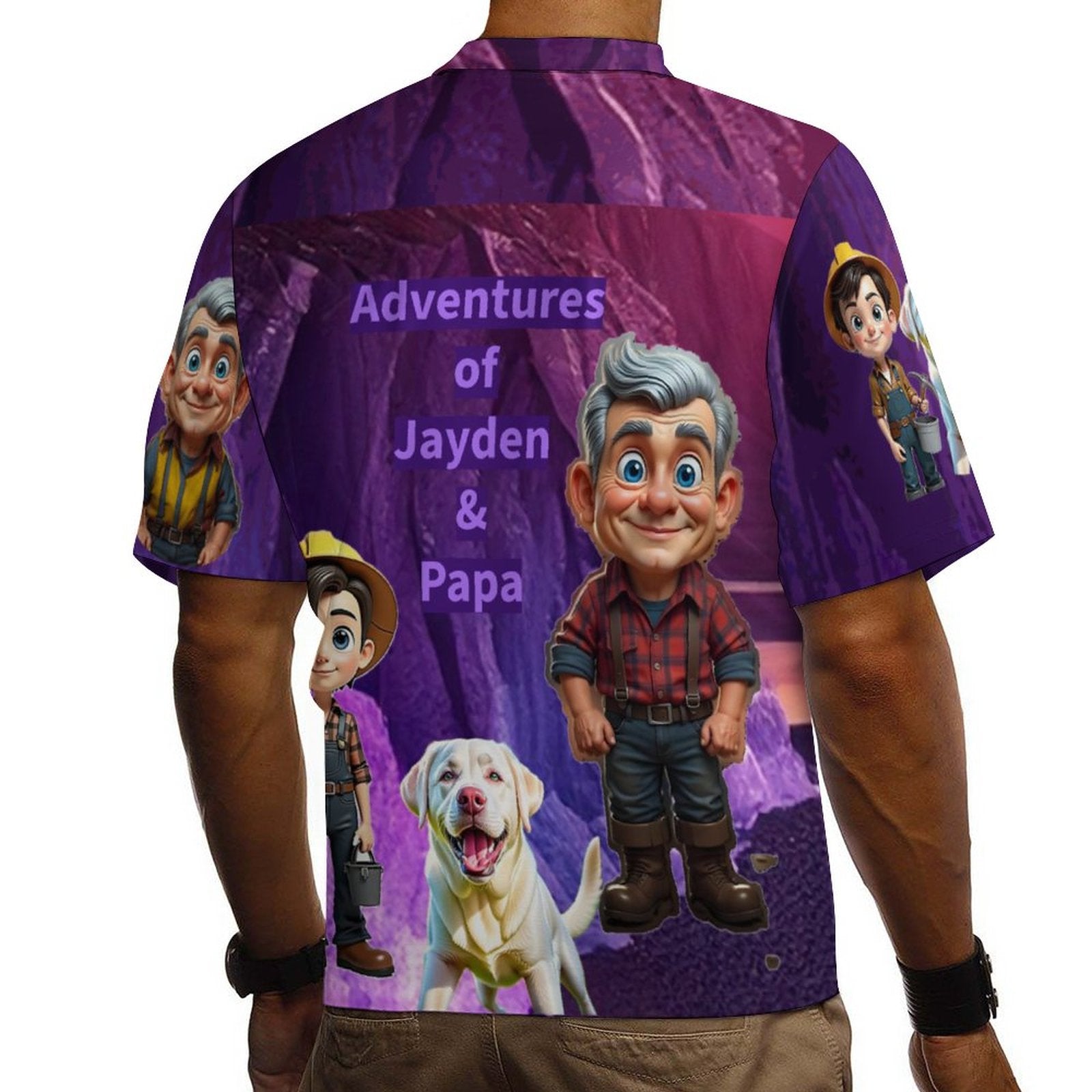 Mens JTW button down shirt