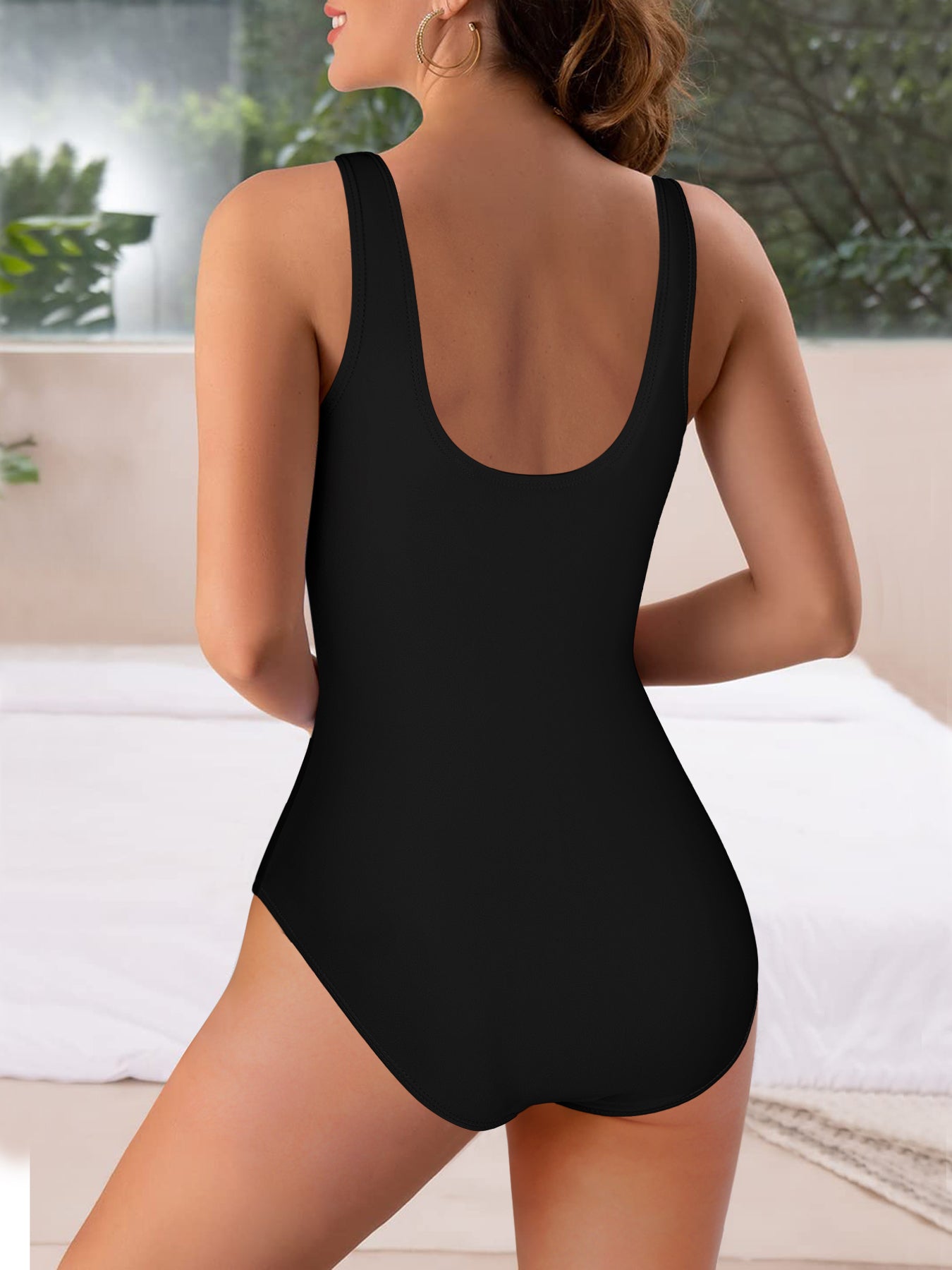 Perseverance  Athletic Strap One-Piece Swimsuit for Women