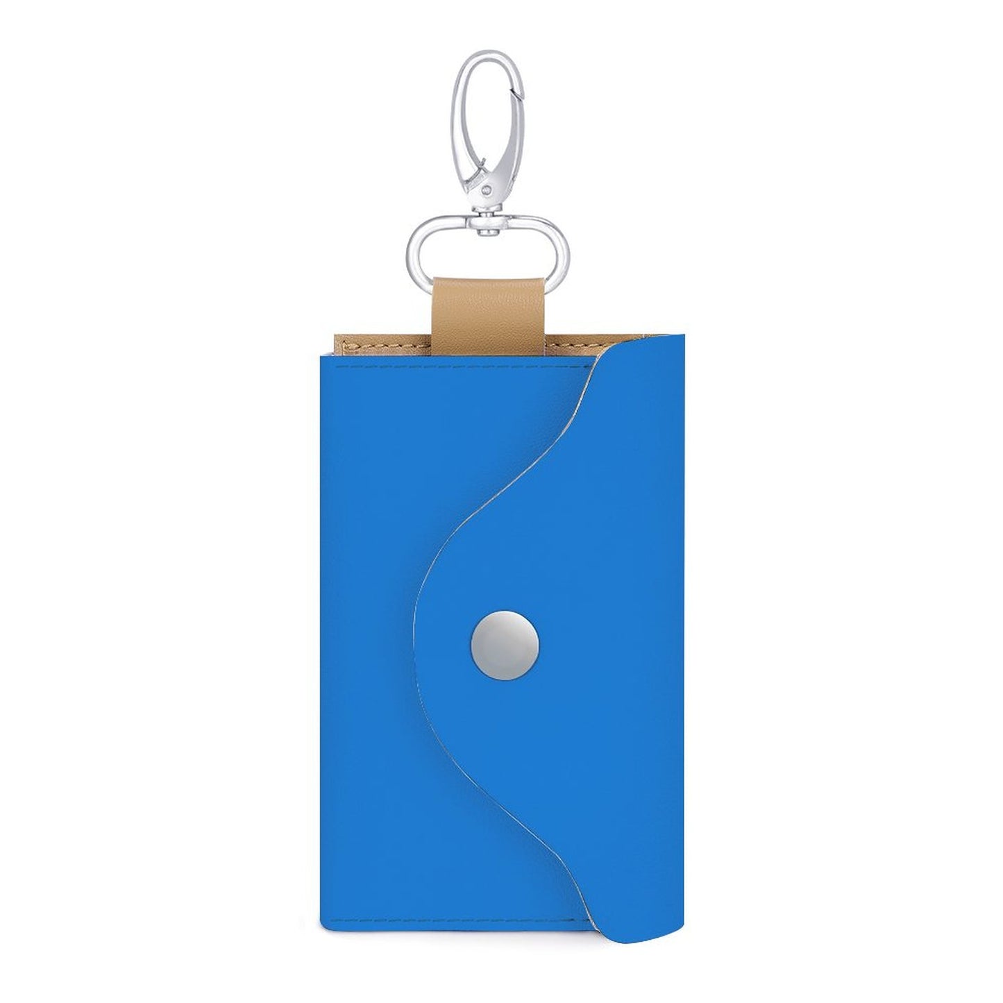 Leather Key Holder Pouch -Committed to Chaos