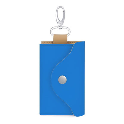 Leather Key Holder Pouch -Committed to Chaos