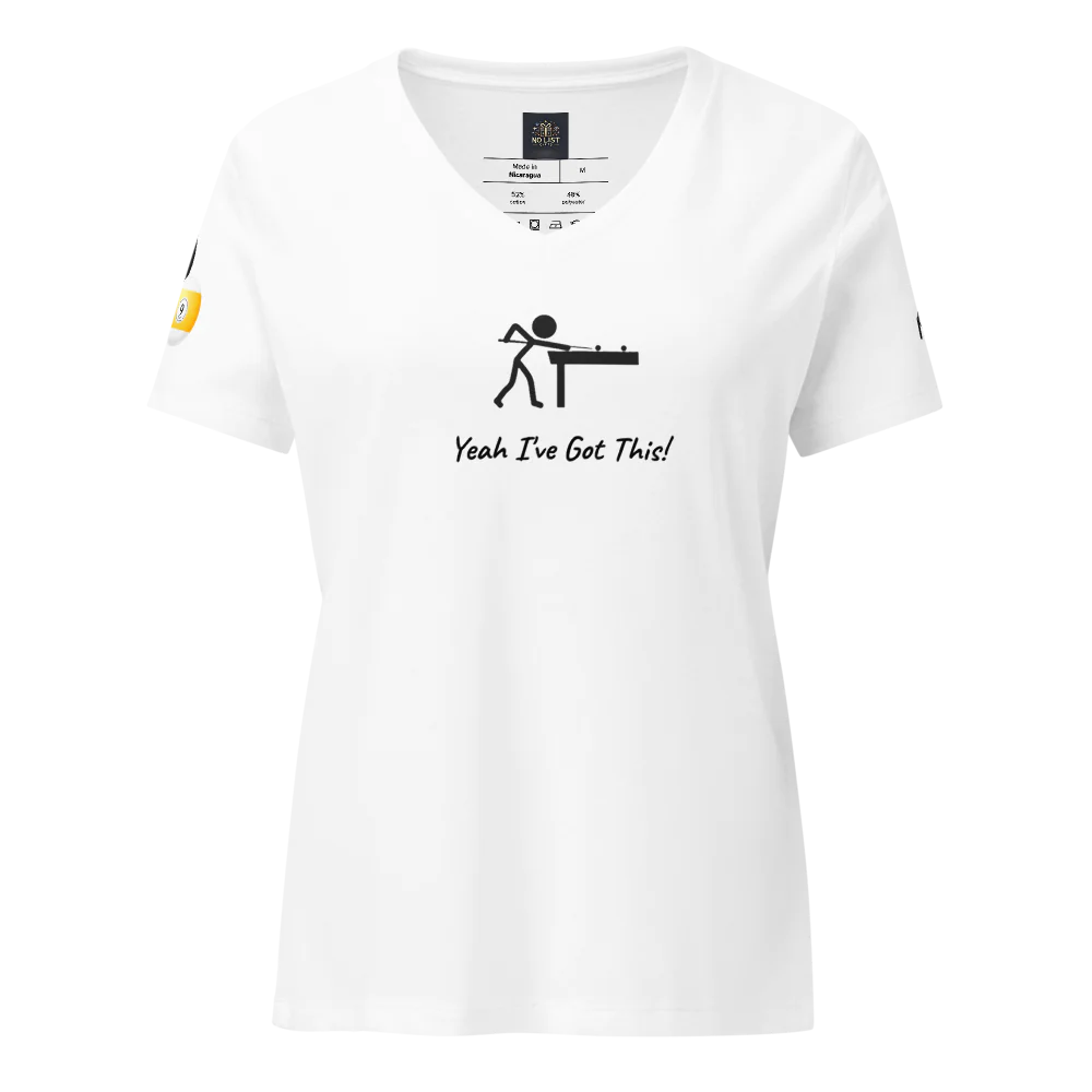 It's in my DNA - Women's Relaxed V-Neck T-Shirt black print