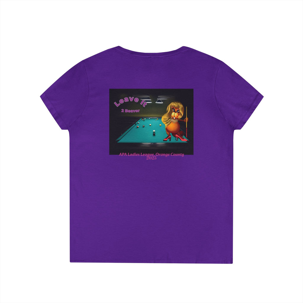Ladies' V-Neck T-Shirt for Leave It to Beaver