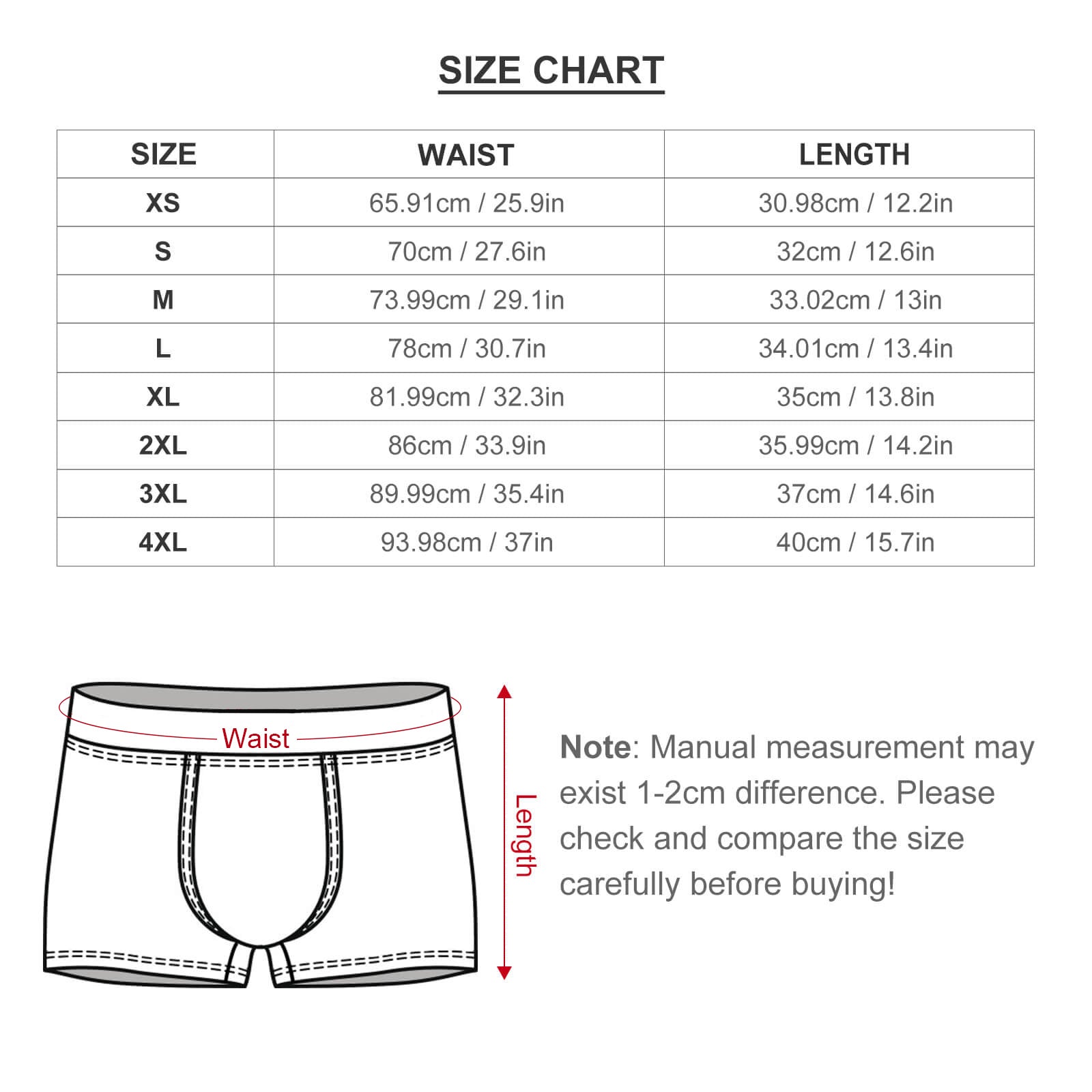 Blue Felt Men's Cotton Comfort Soft Boxer Briefs