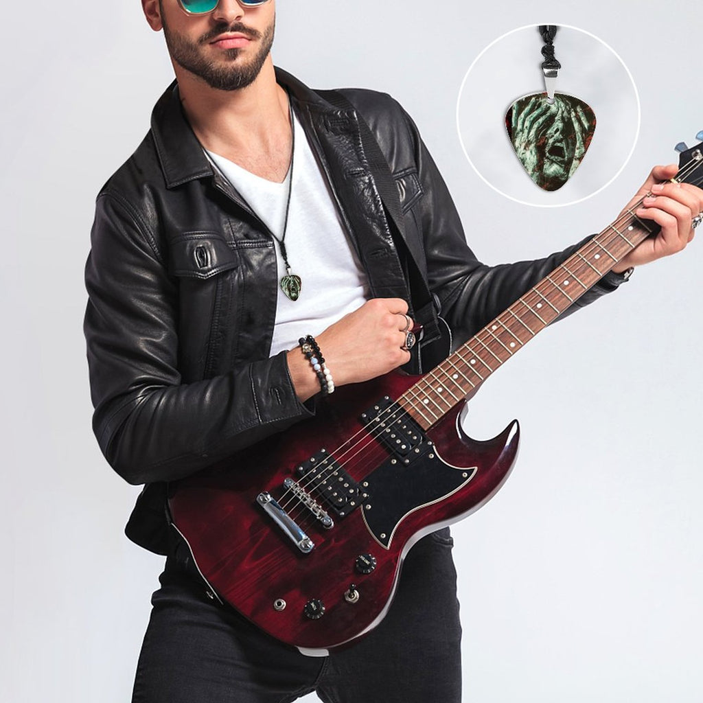 City Trend - Guitar Pick Necklace