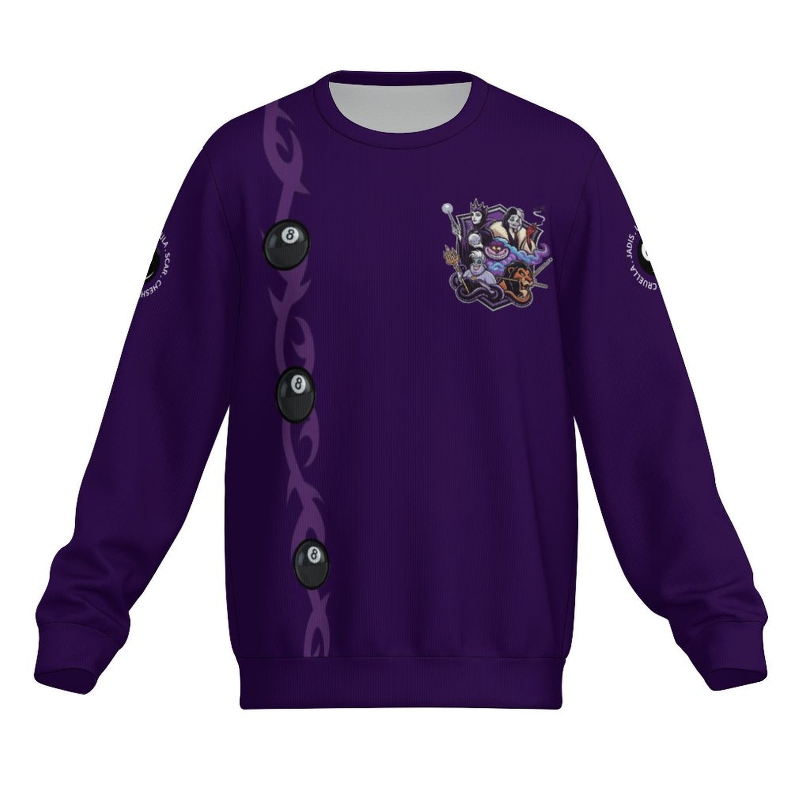 The Villains Casual Crew Neck Men's Sweatshirt