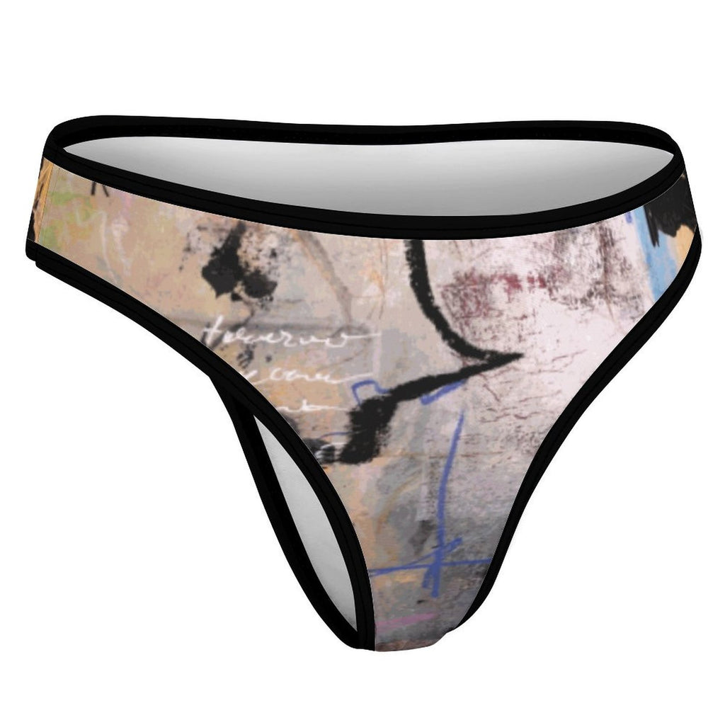 City Collection - Women's Ice Silk Seamless Thong