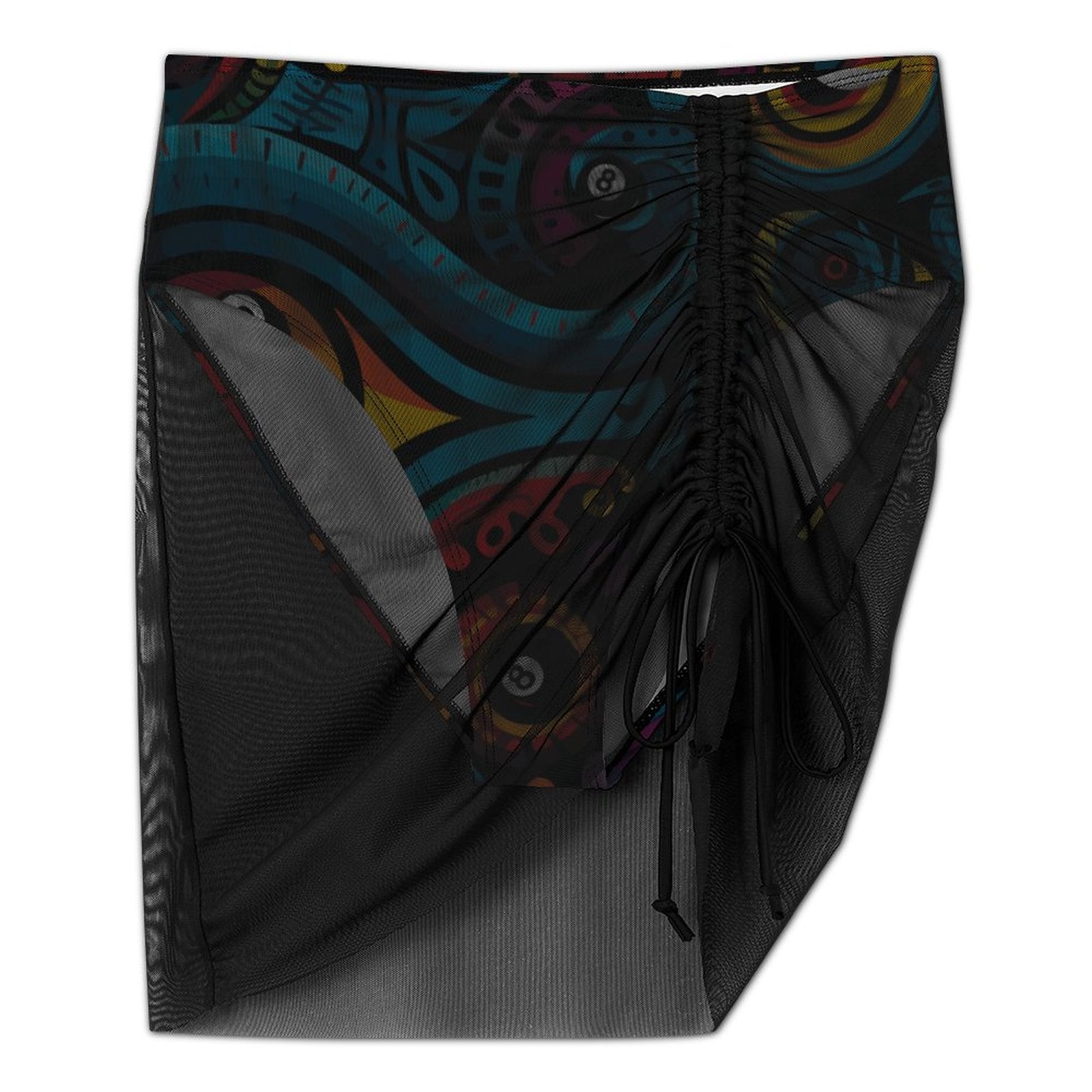 Dead Stroke Netted Swimsuit Set For Women
